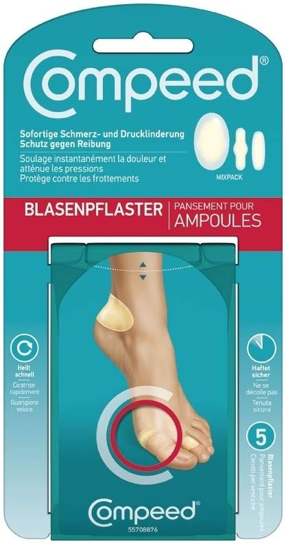 Compeed Blasenpflaster Mixpack 5 Pflaster