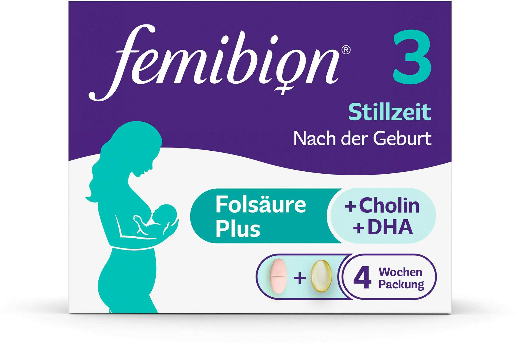 Femibion 3 Stillzeit 28 Tabletten und 28 Kapseln Kombipackung