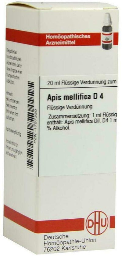 Dhu Apis Mellifica D4 20 ml Dilution
