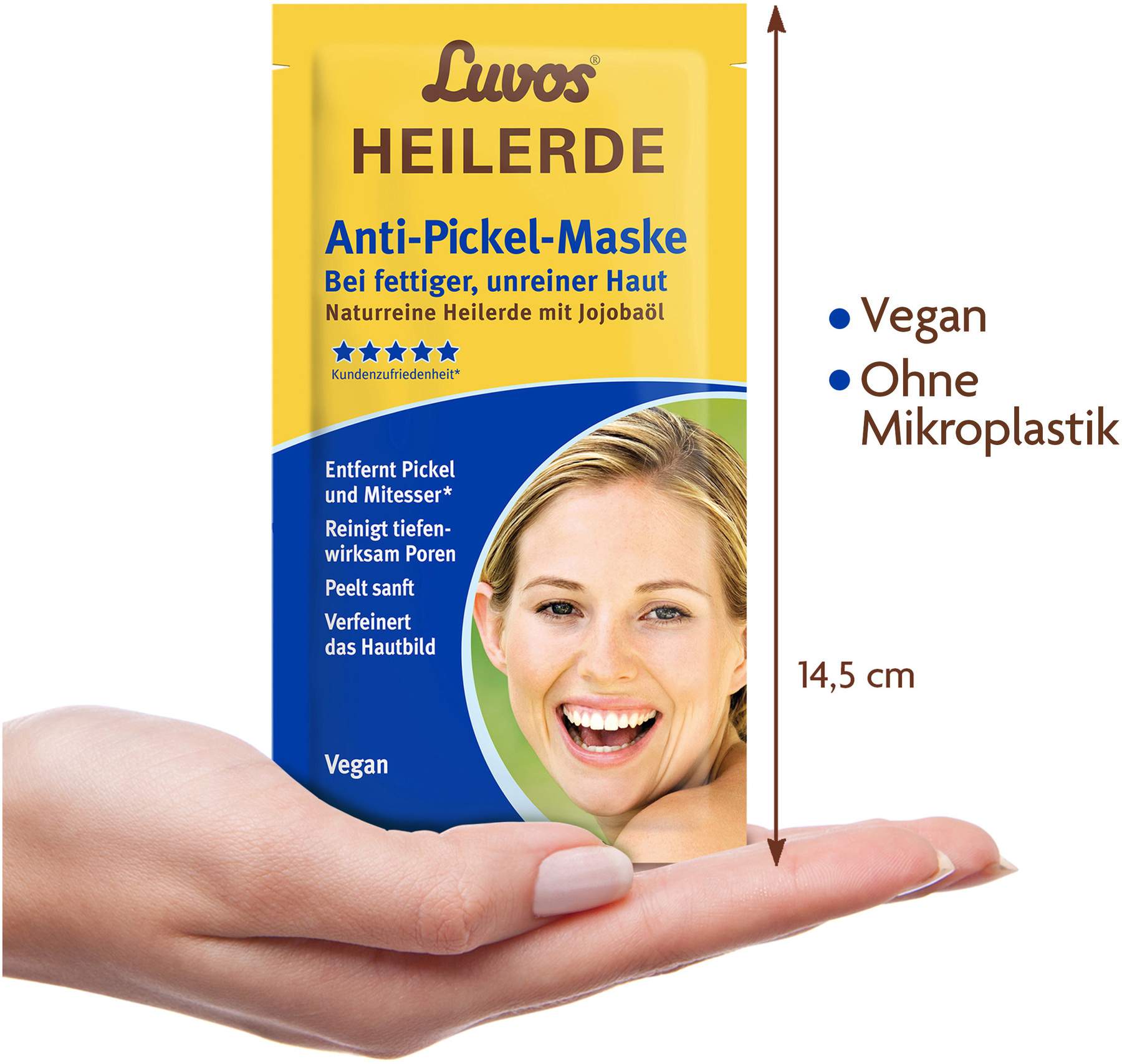 Luvos Heilerde Gesichtsmaske 15 G Paste