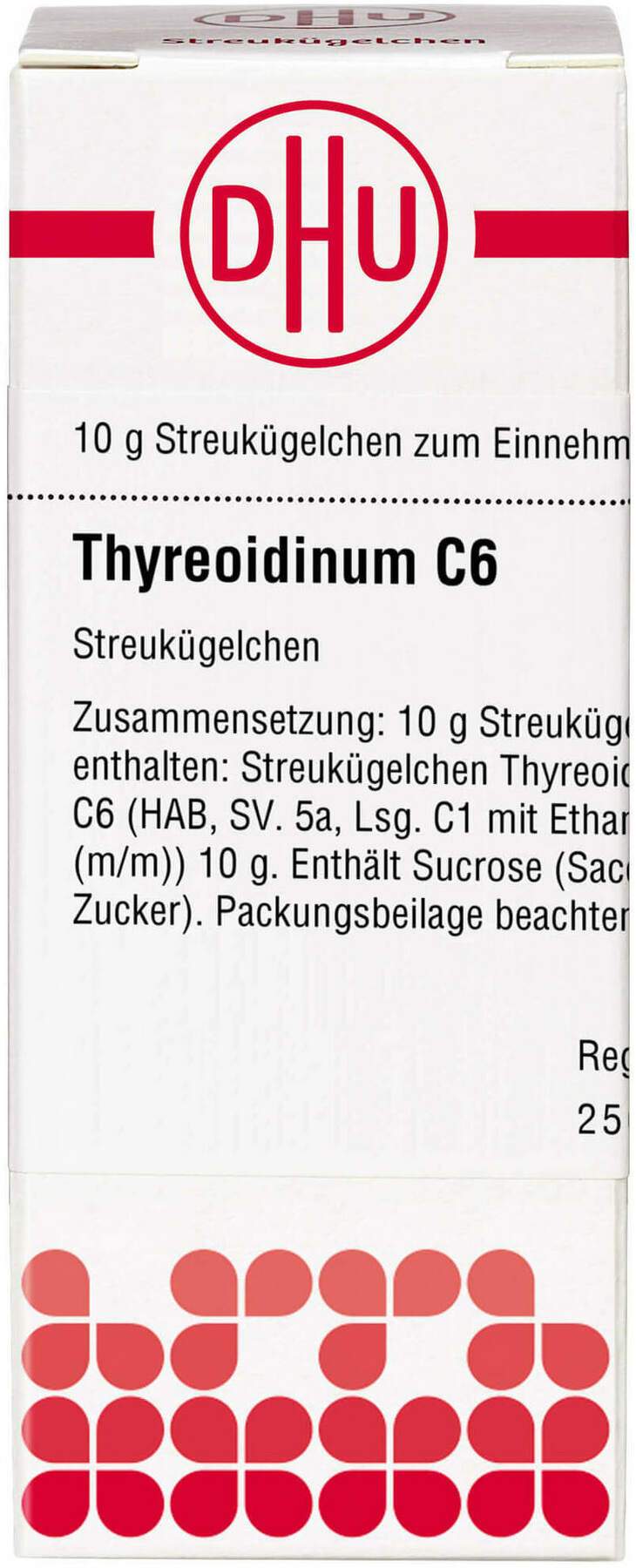 Dhu Thyreoidinum C6 Globuli