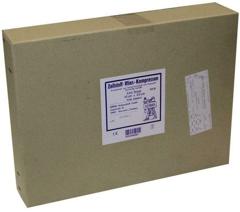 Zellstoff Vlies Kompressen 10x20cm Unsteril 500 Kompressen