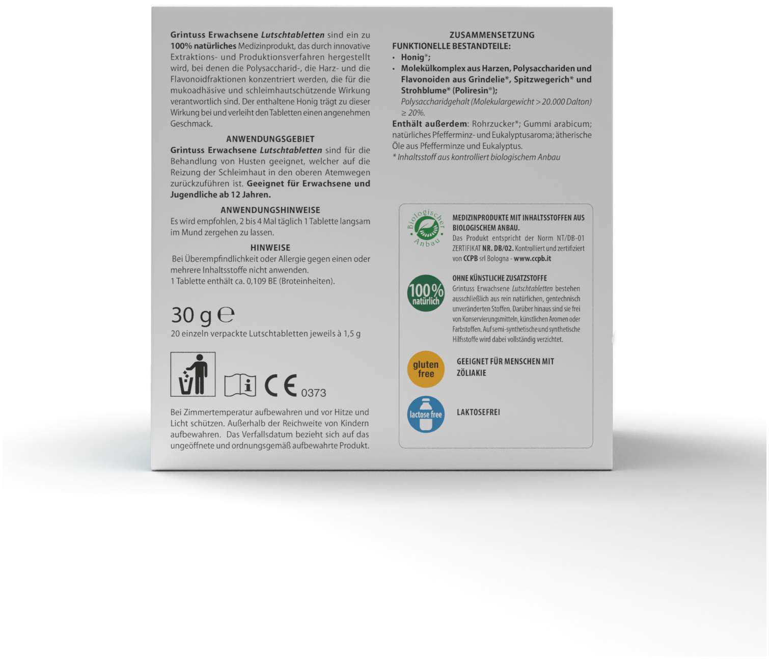 Grintuss Erwachsene Mit Poliresin Tabletten 30 G