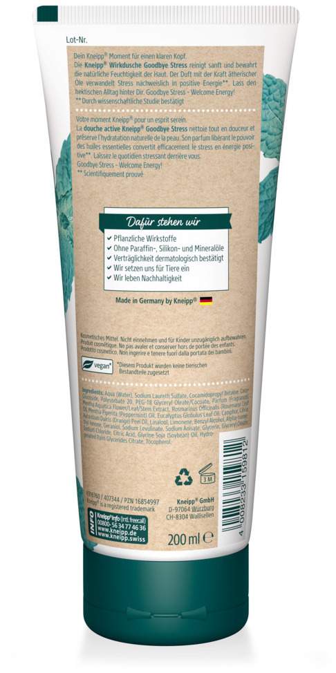 Kneipp Wirkdusche Goodbye Stress 200 ml