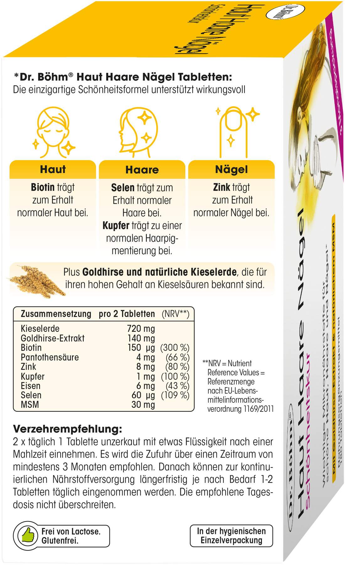 Dr.Böhm Haut Haare Nägel 180 Tabletten