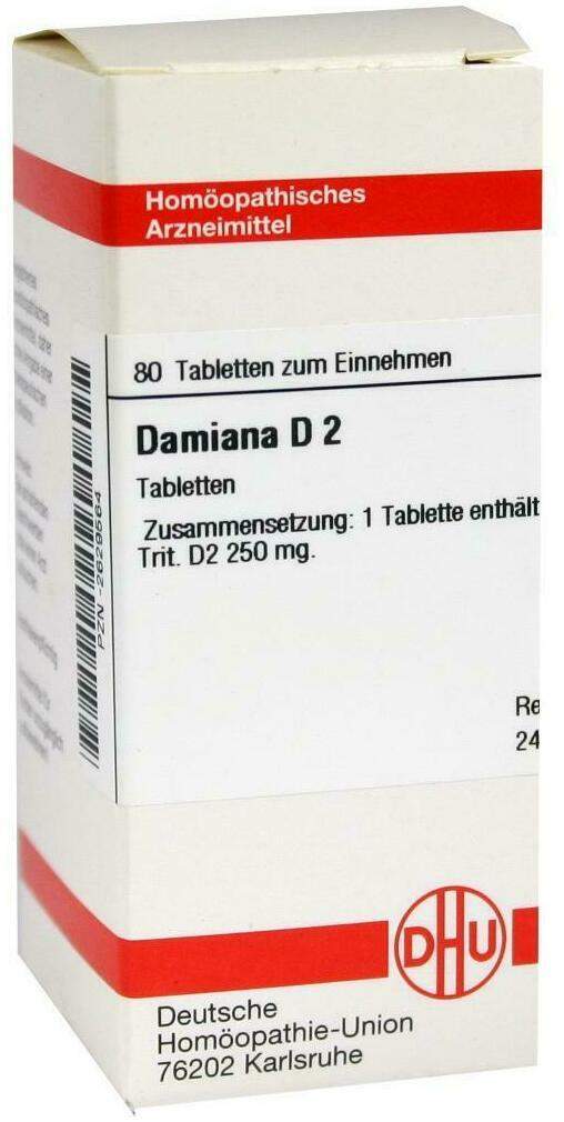 Dhu Damiana D2 80 Tabletten