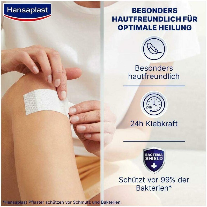 Hansaplast Sensitive Pflaster 8 cm X 5 M Rolle