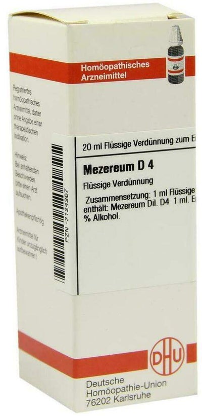 Dhu Mezereum D4 Dilution