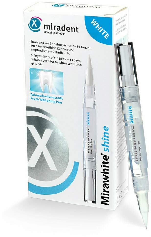 Miradent Mirawhite Shine 1,8 ml Gel Zahnbleaching - Stift