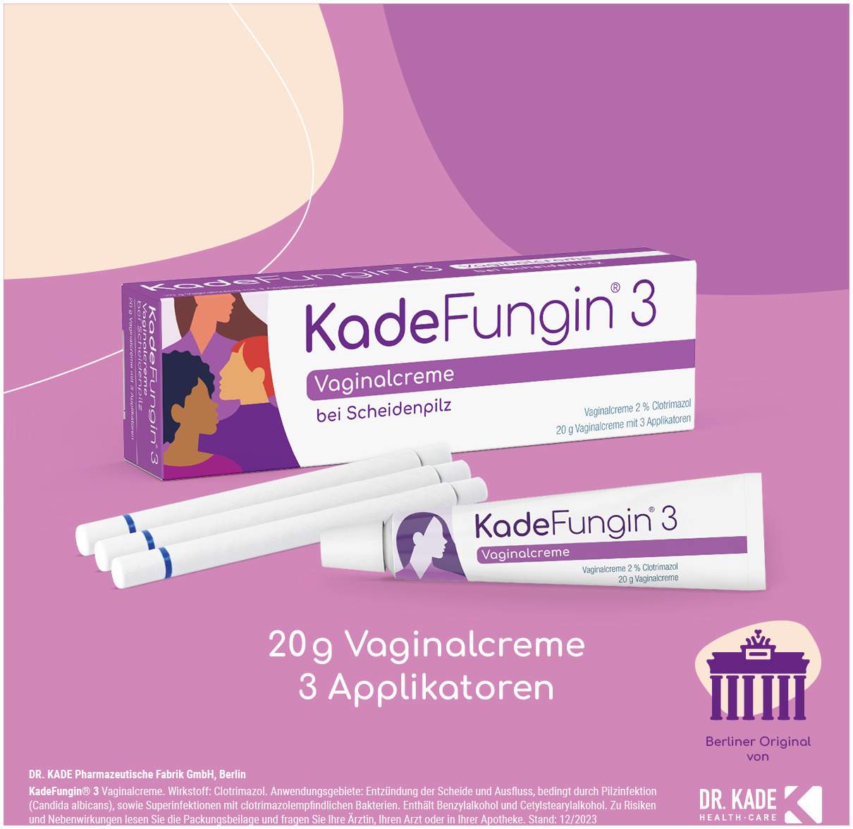 Kadefungin 3 20 g Creme