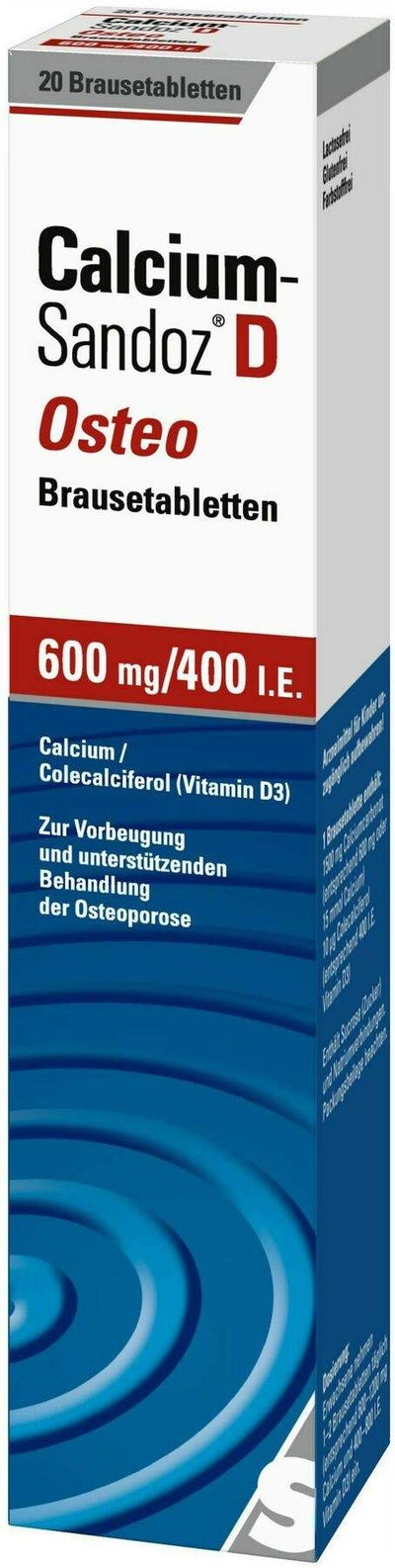 Calcium Sandoz D Osteo 20  Brausetabletten