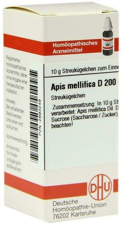 Dhu Apis Mellifica D200 Globuli