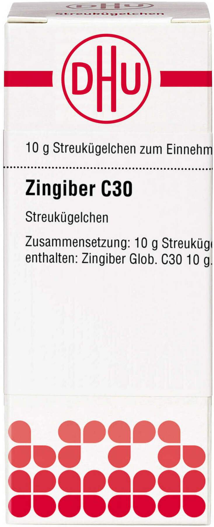 Dhu Zingiber C30 10 G Globuli