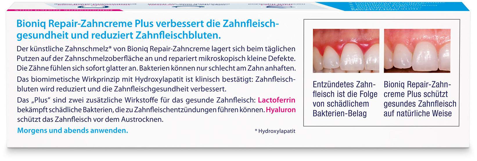 Bioniq Repair-Zahncreme Zahnfleisch-Schutz 75 ml
