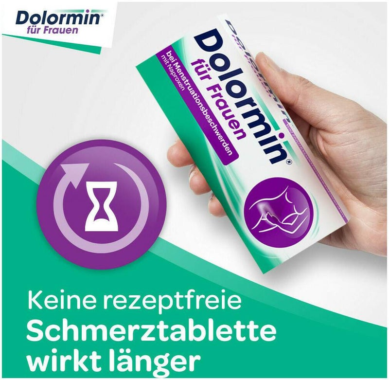 Dolormin für Frauen mit Naproxen 30 Tabletten