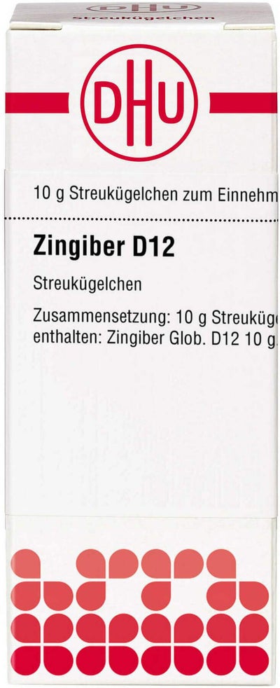 Dhu Zingiber D12 10 G Globuli