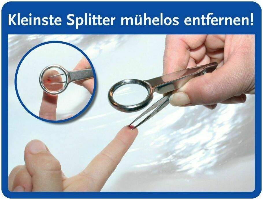 Lupenpinzette
