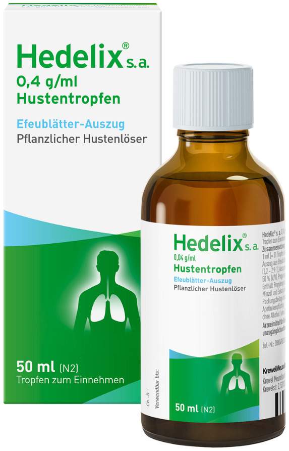 Hedelix s.a. Hustentropfen 50 ml