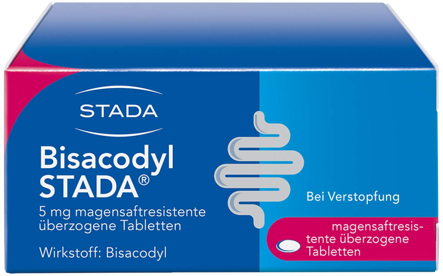Bisacodyl Stada 5 mg magensaftresistent überzogene Tabletten 100 Stück