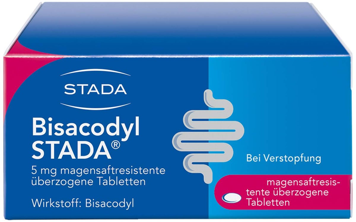 Bisacodyl Stada 5 mg magensaftresistent überzogene Tabletten 100 Stück