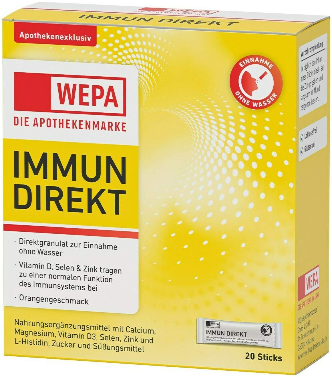 WEPA Immun Direkt 20 Sticks