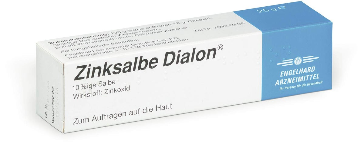 Zinksalbe Dialon 25 G Salbe