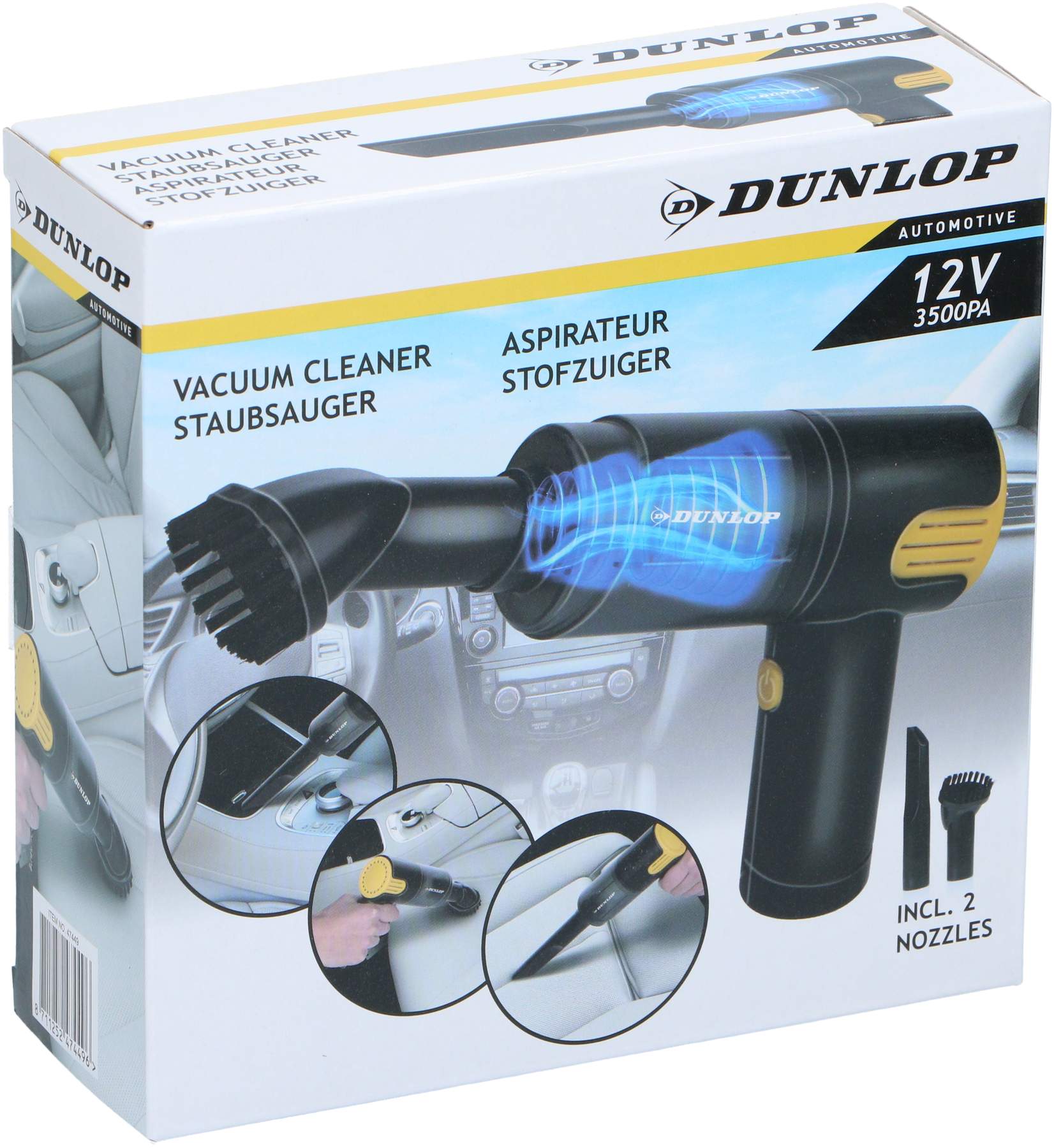 Dunlop Autostaubsauger 12V