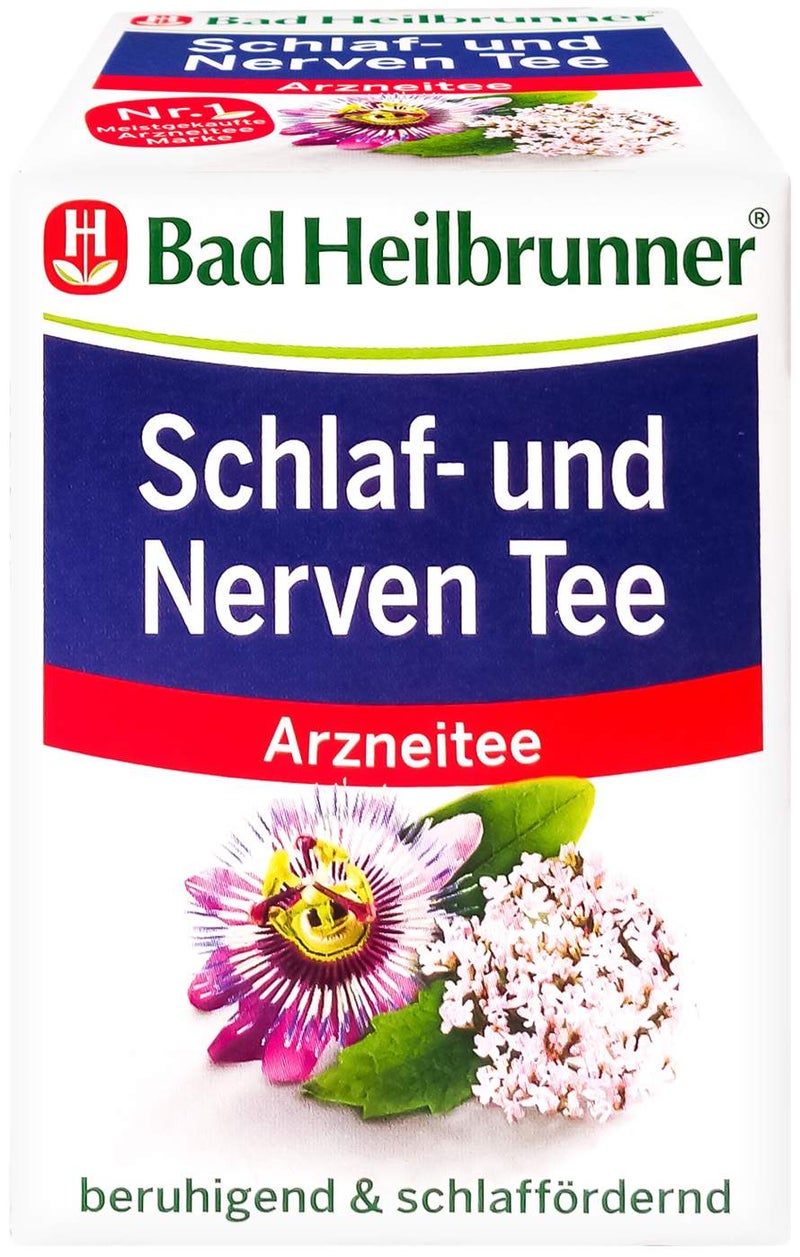 Bad Heilbrunner Schlaf- und Nerventee 8 Filterbeutel