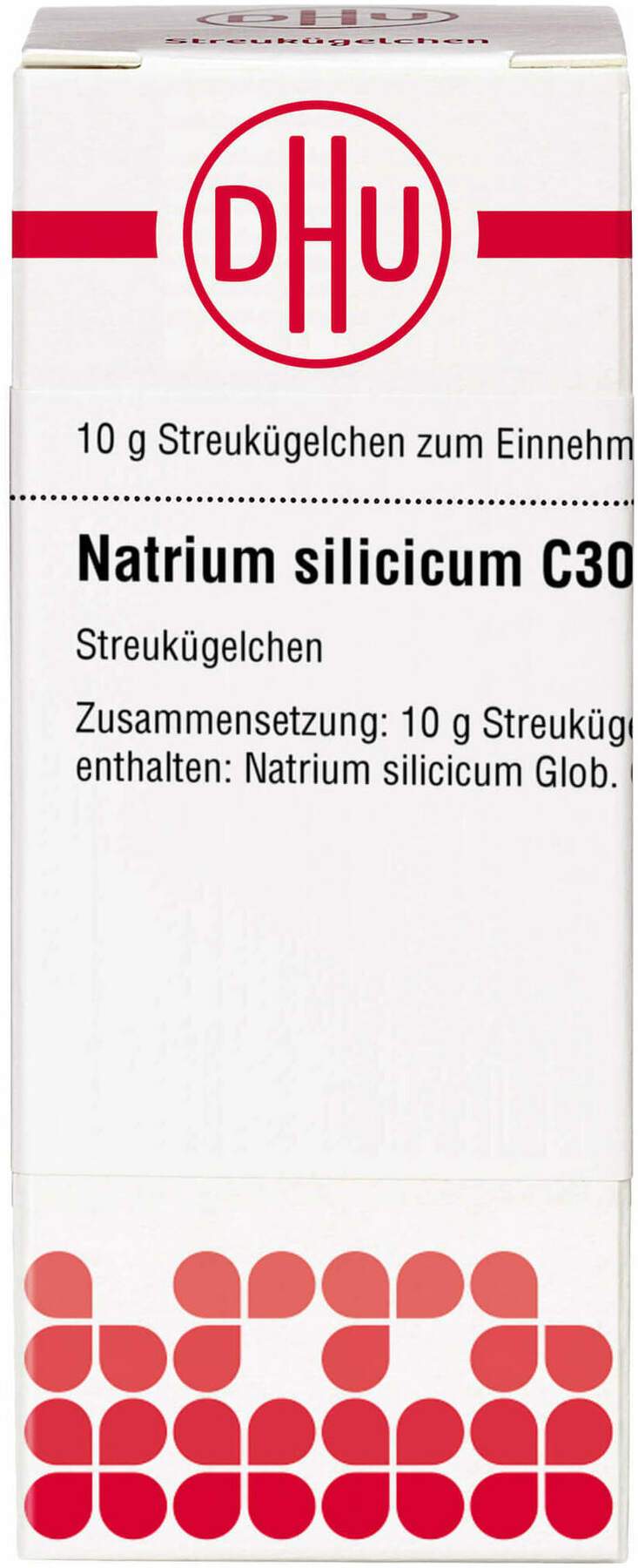 Dhu Natrium Silicicum C30 Globuli 10 G