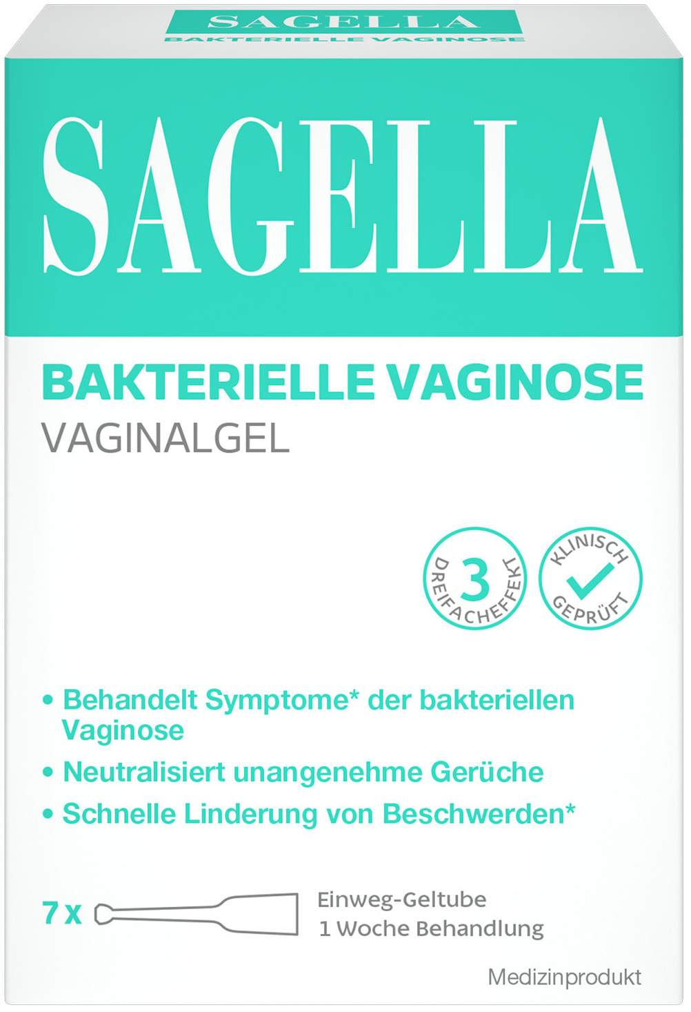 Sagella Bakterial Vaginosis Vaginalgel 7 G