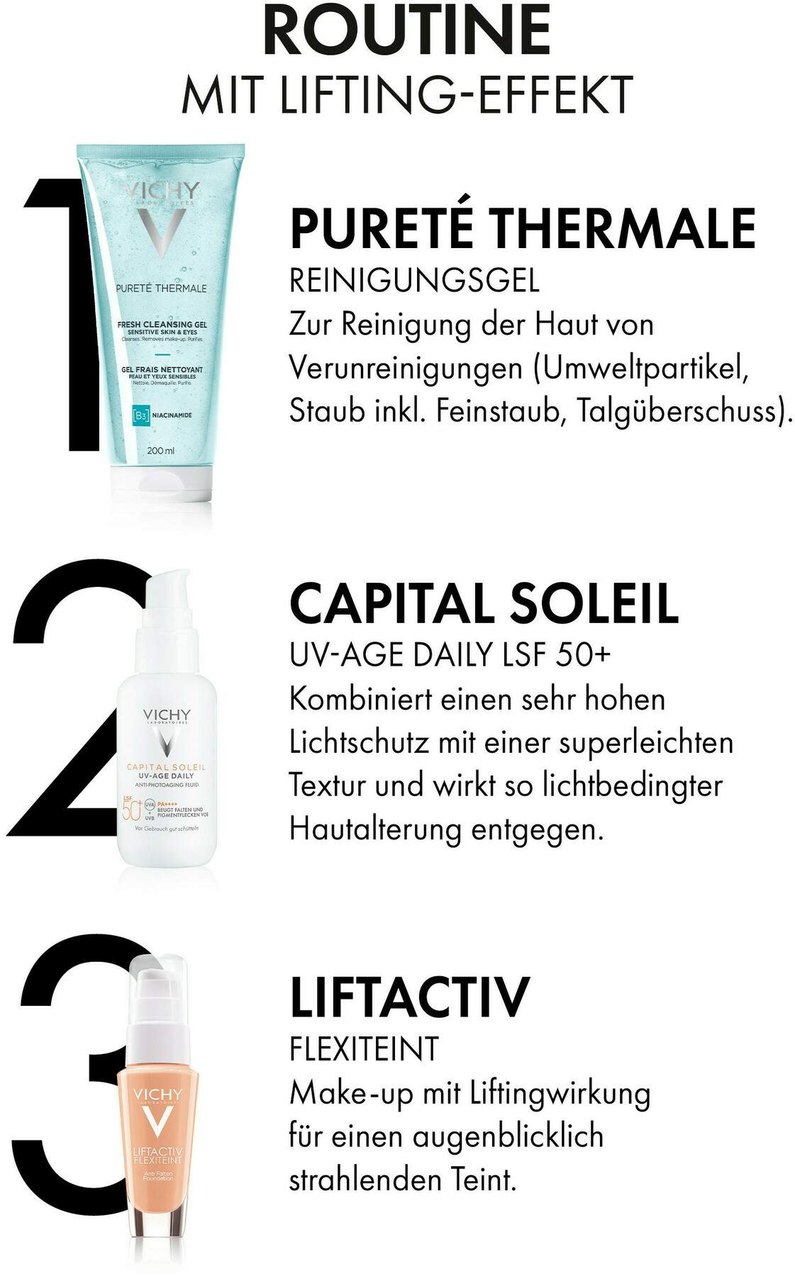 Vichy Liftactiv Flexiteint Make-up gegen Falten bronze 55 30 ml