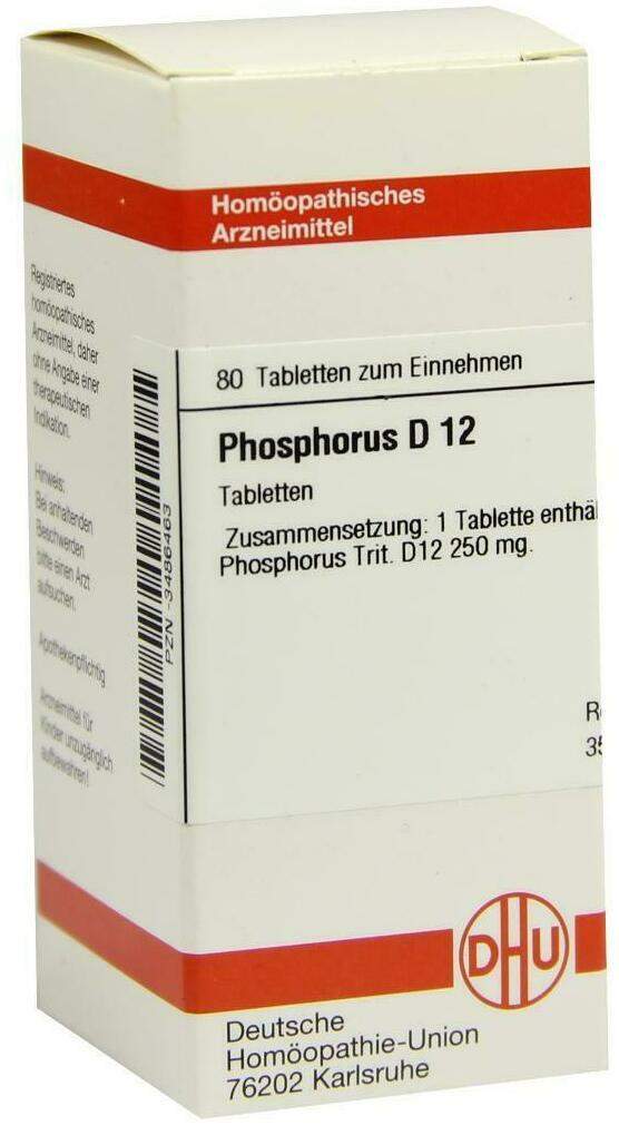 Dhu Phosphorus D12 80 Tabletten