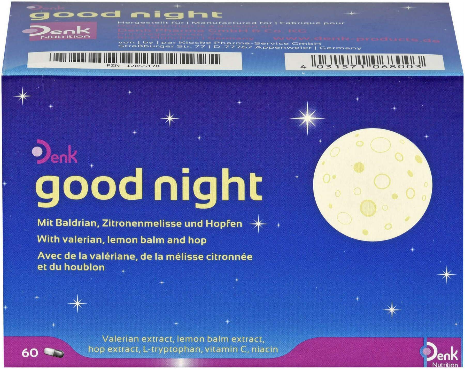 Good Night Denk Kapseln 60 Stück