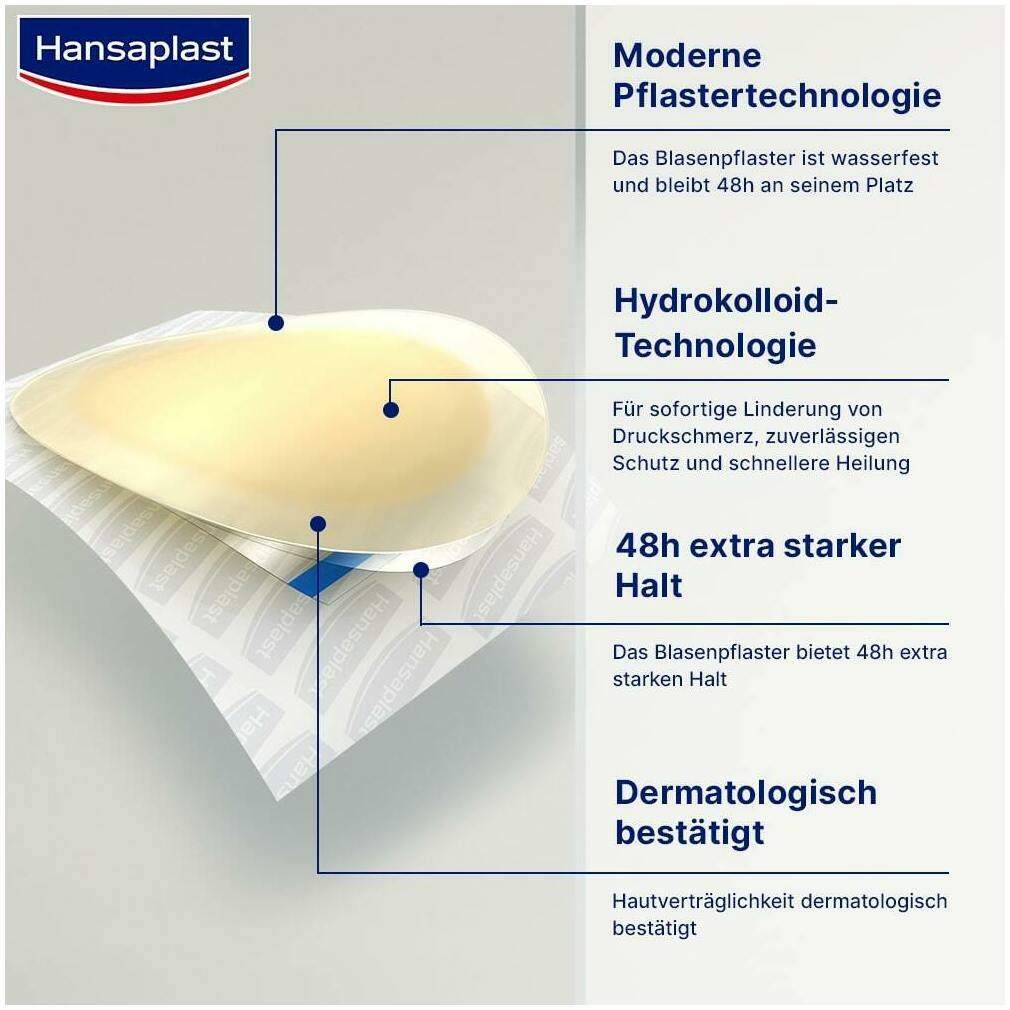Hansaplast 6 Blasenpflaster Klein
