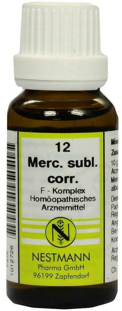 Mercurius Subl. Corr. F Komplex Nr. 12 20 ml Dilution