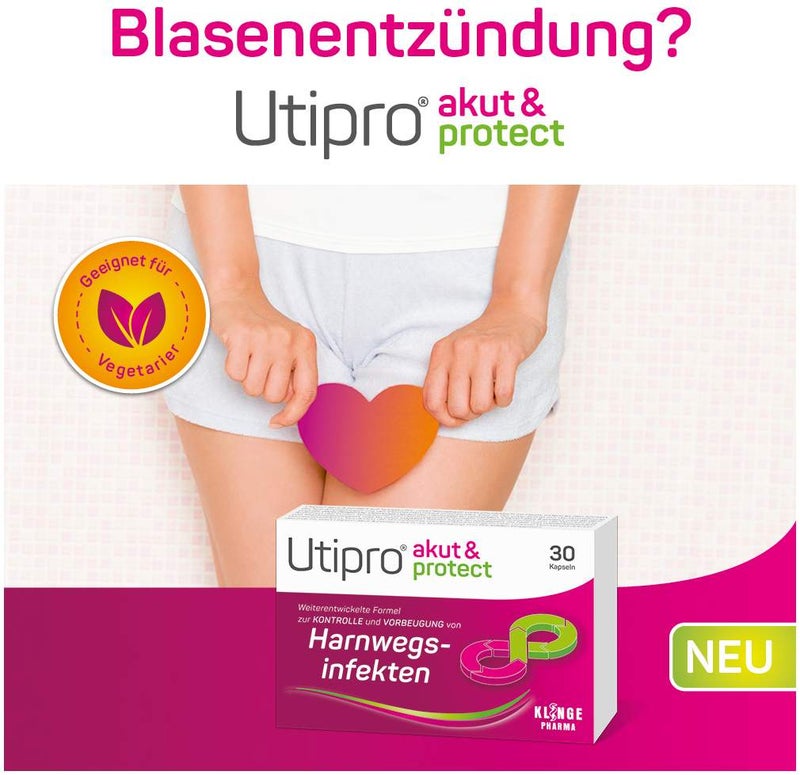 Utipro akut & protect 30 Hartkapseln