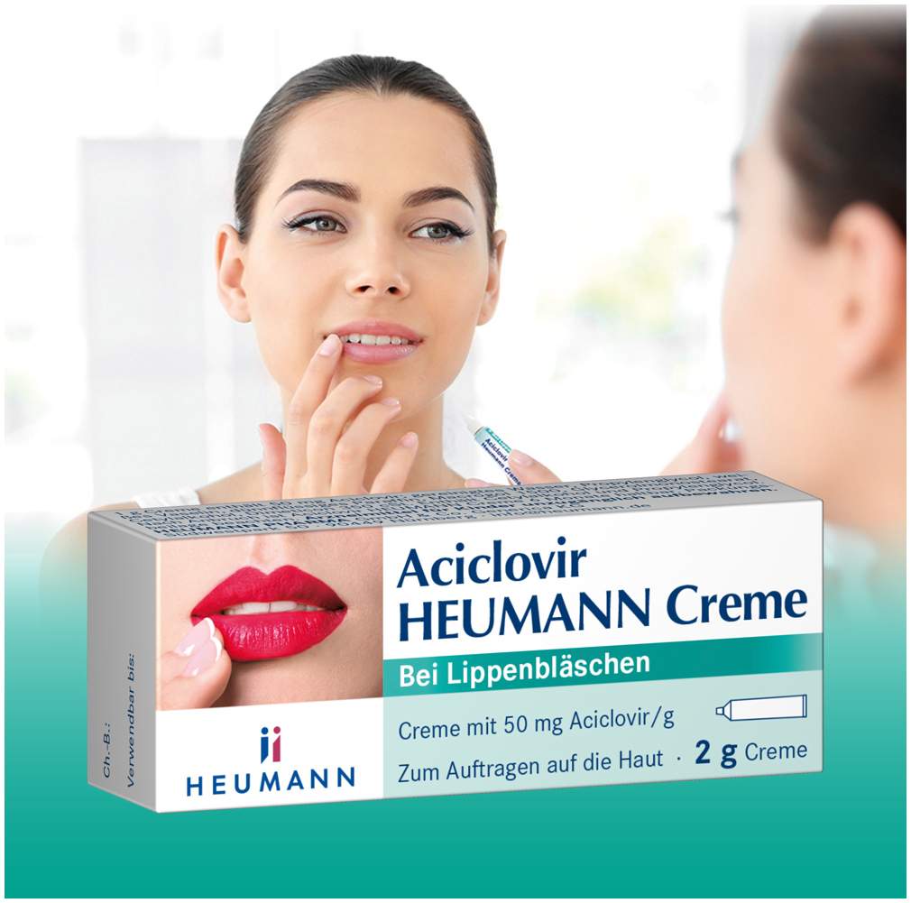 Aciclovir Heumann 2 x 2 g Creme