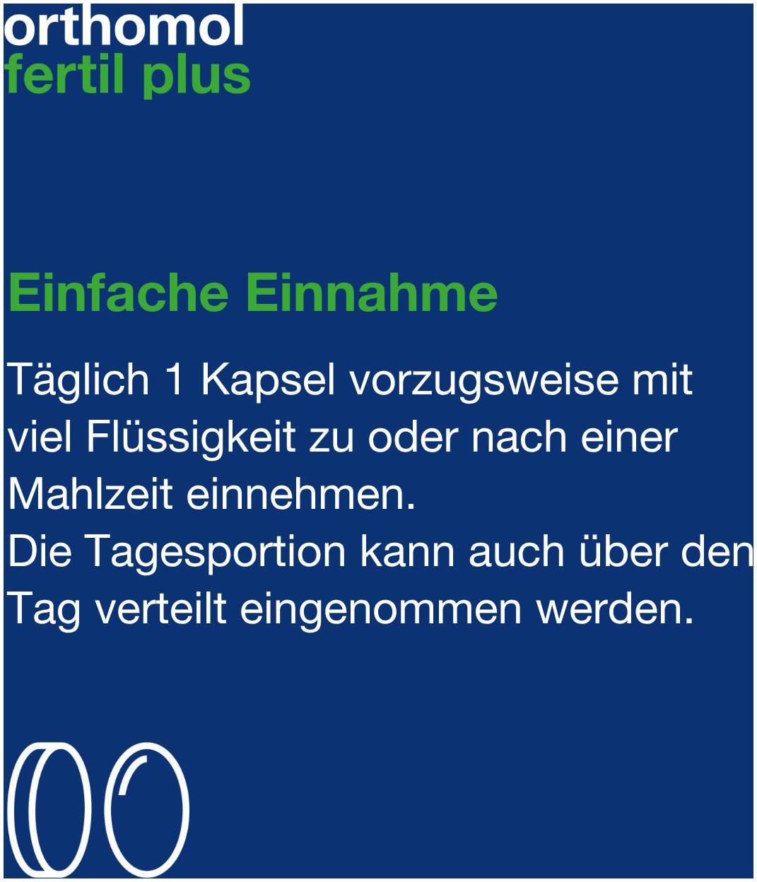 Orthomol Fertil Plus Tabletten-Kapsel 90 Tagesportionen