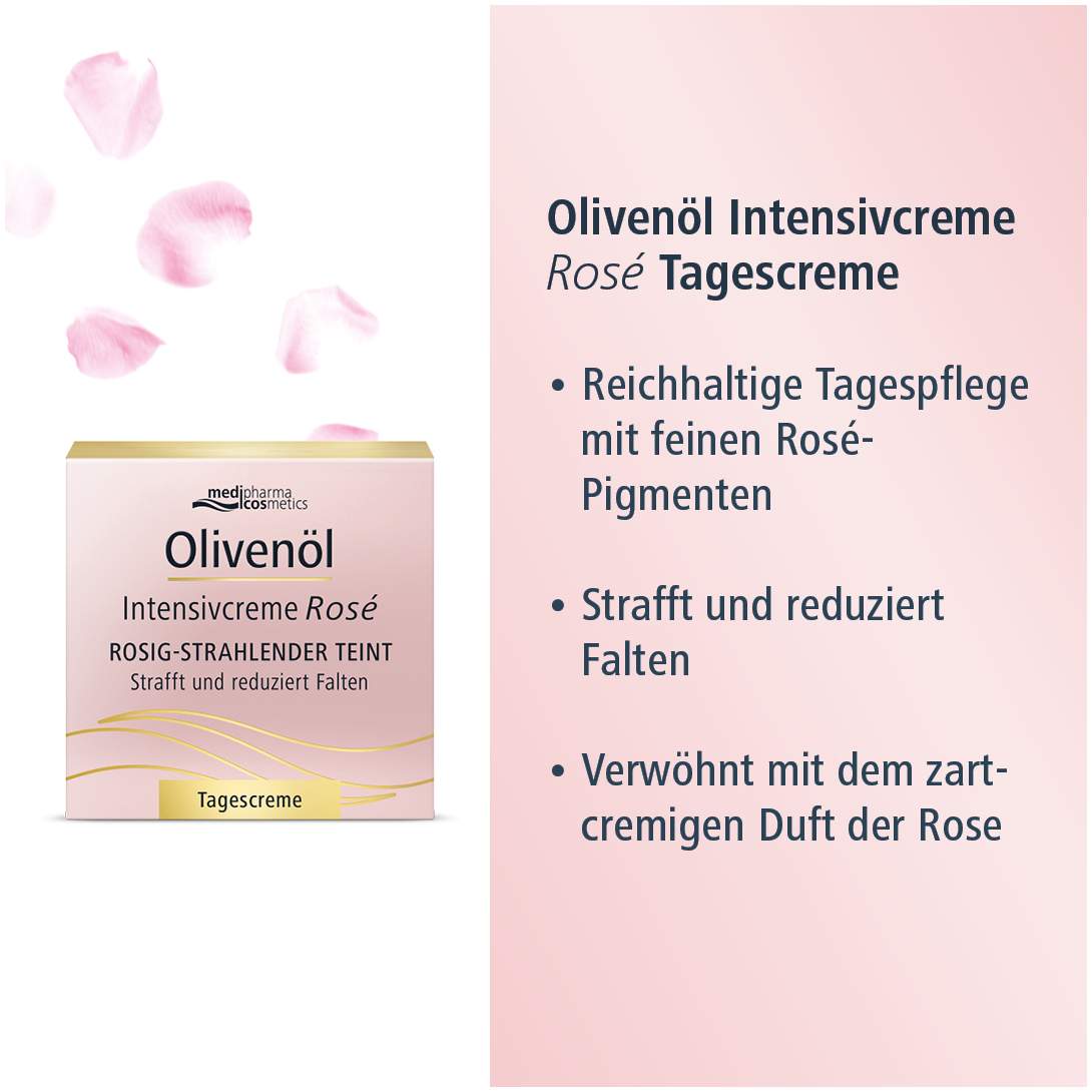 Medipharma Cosmetics Olivenöl Intensiv Rose Tagescreme...