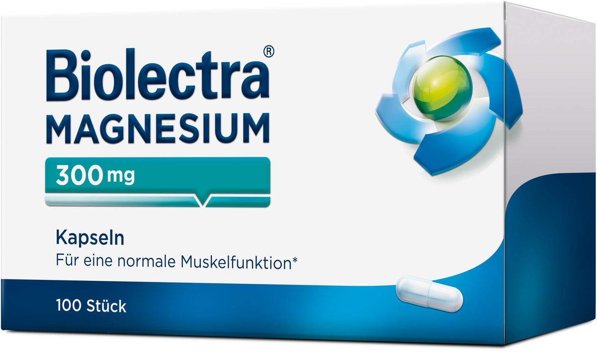 Biolectra Magnesium 300 mg 100 Kapseln