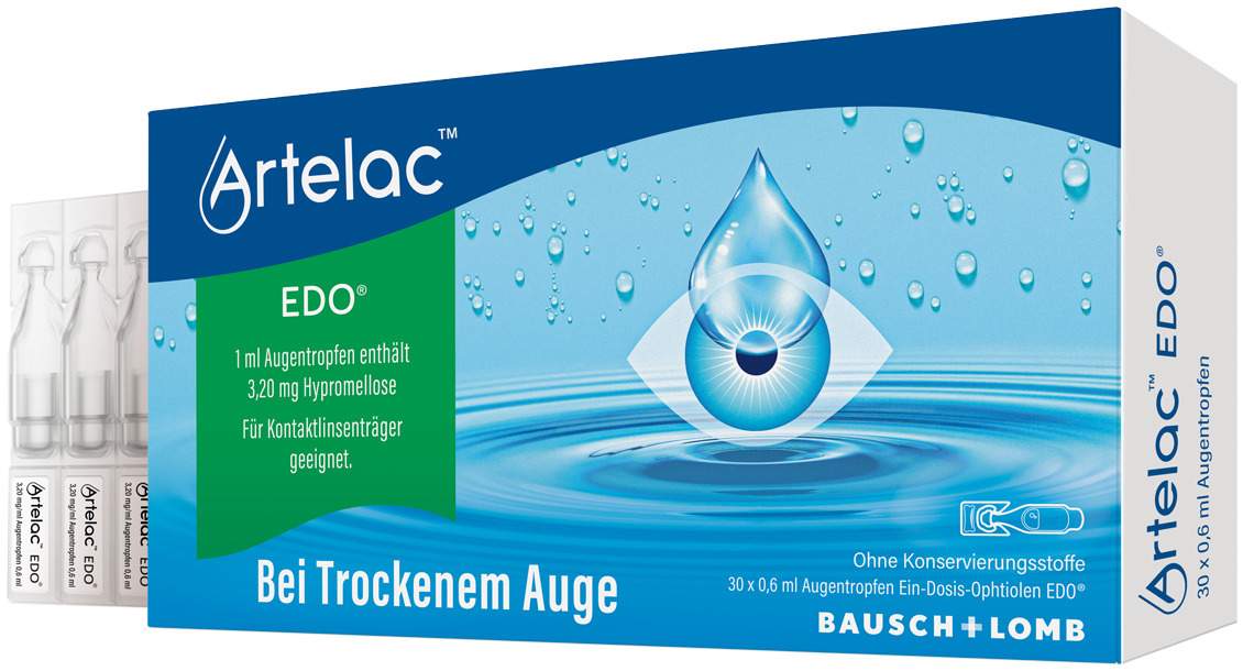Artelac EDO Augentropfen 30 X 0.6 ml Augentropfen