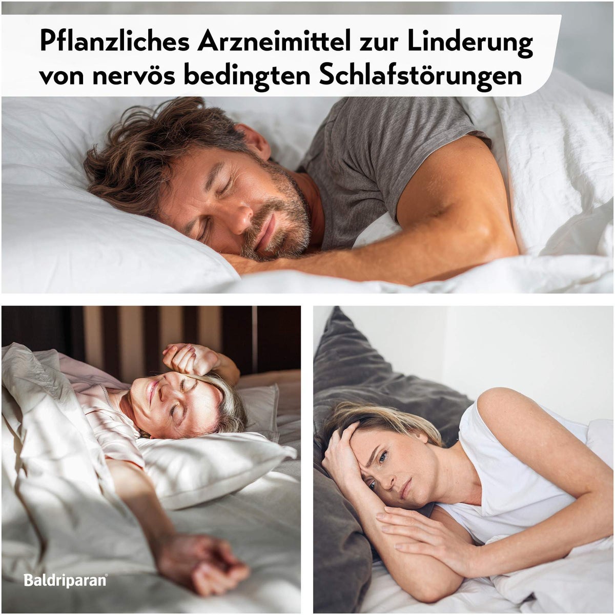 Baldriparan Stark für die Nacht 30 überzogene Tabletten