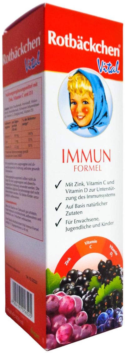 Rabenhorst Rotbäckchen Vital Immun Formel 450 ml Saft