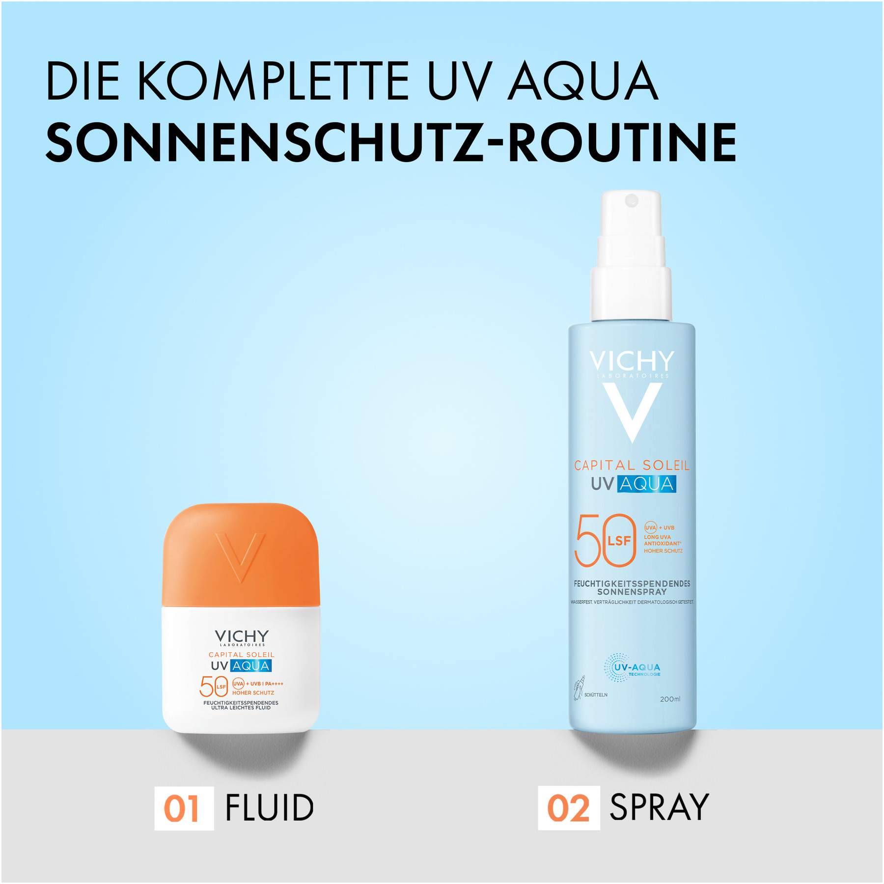 Vichy Capital Soleil UV-Aqua Spray LSF 50 200 ml