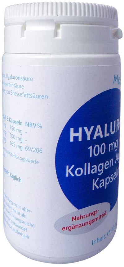 Hyaluron 100 Mg+kollagen Agefit Kapseln Medifit