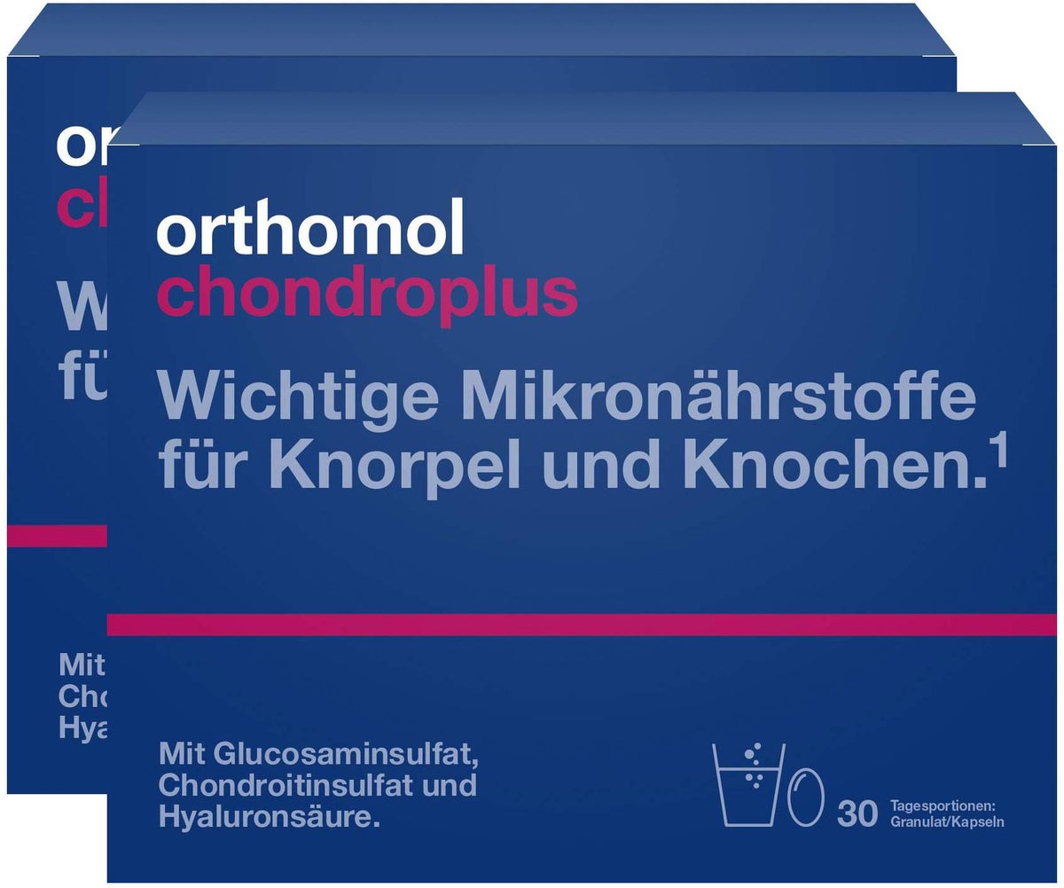 Orthomol Chondroplus Granulat und Kapseln 2 x 30 Stück
