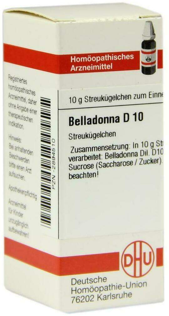 Dhu Belladonna D10 Globuli
