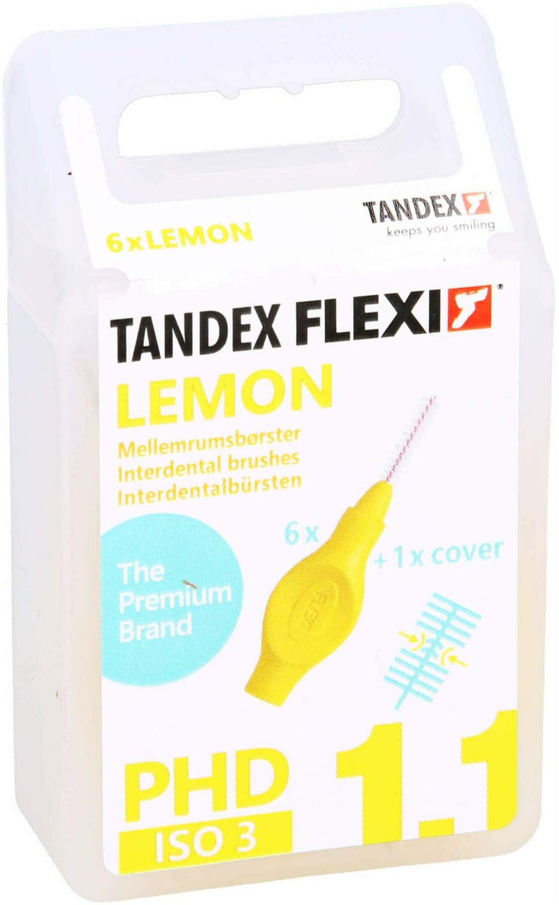 Tandex Flexi Interdentalb.Phd 1.1-Iso 3 Lemon 6 Stück