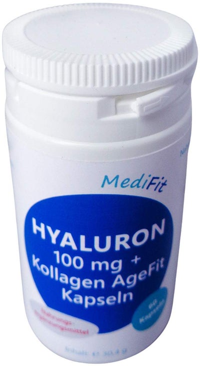 Hyaluron 100 Mg+kollagen Agefit Kapseln Medifit