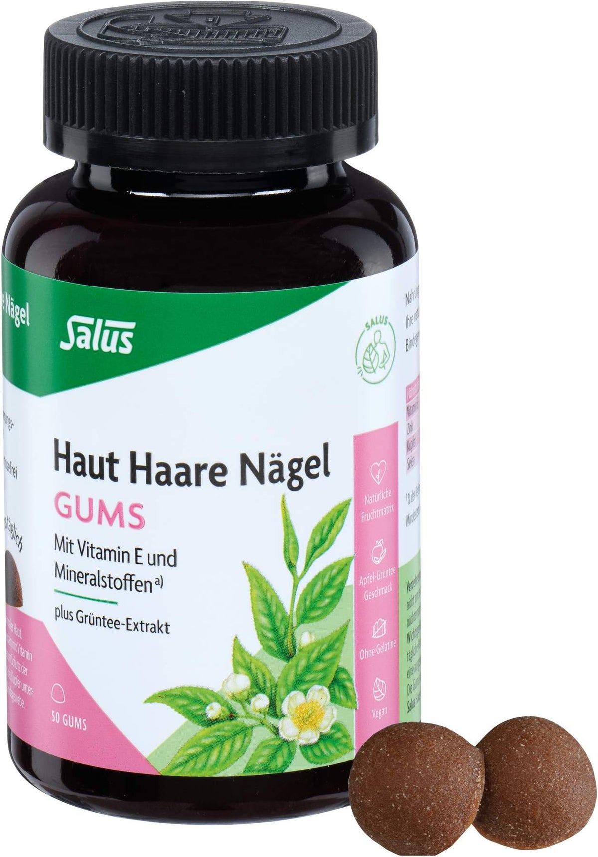 Haut-Haare-Nägel Gums 50 Stück